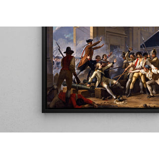 Reproduction de tableau historique - L’affaire de Nancy de Jean-Joseph Weerts
