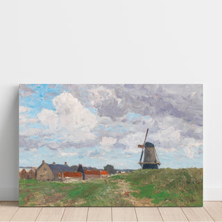 Reproduction un moulin à Vlissingen - Alfred Zoff
