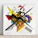 Reproducción del cuadro | Sobre blanco II - Wassily Kandinsky