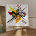 Reproducción del cuadro | Sobre blanco II - Wassily Kandinsky