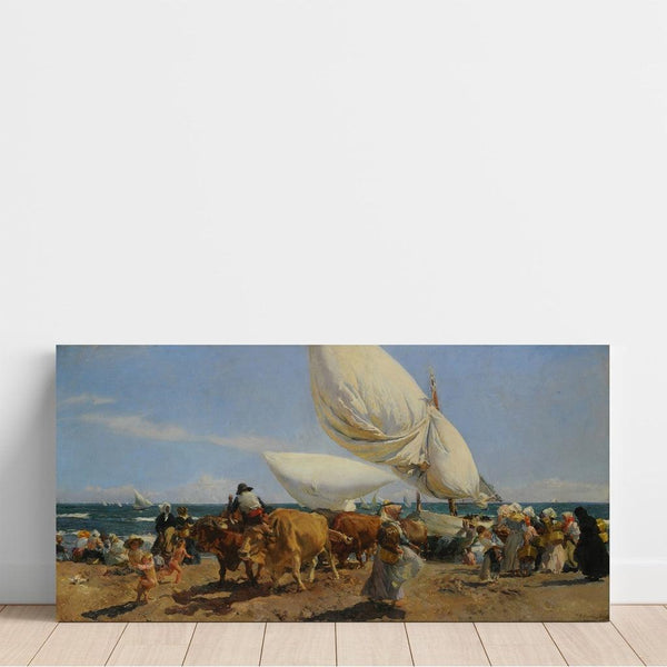 Reproducción del cuadro Retorno de la pesca - Joaquín Sorolla