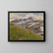 Alpe - Regnault Sarasin — cuadro enmarcado en la pared
