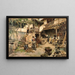 Atelier de tanneurs ou Les tanneries d'Ubide - Ricardo Arredondo Calmache — framed artwork on a wall