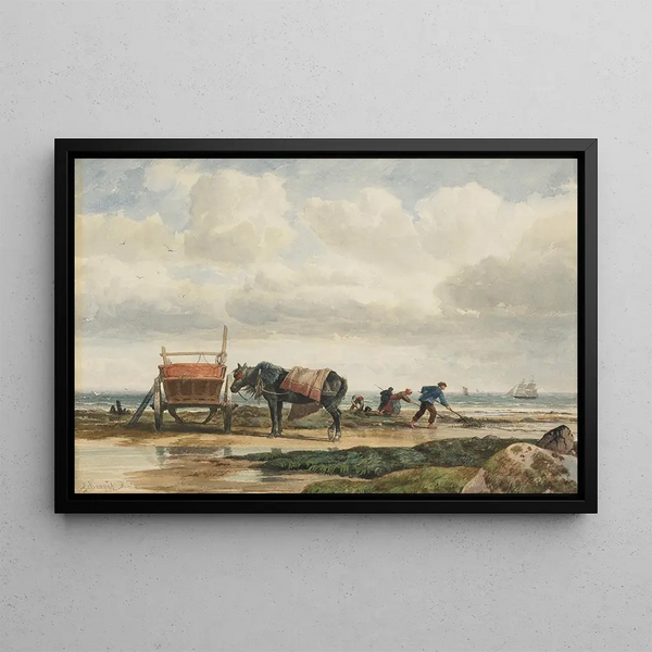 Richard Beavis - Gathering seaweed.webp