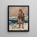 Richard Evelyn Byrd - Richard Benno Adam — framed artwork on a wall
