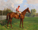 Titina with jockey Bernard Carlslake - Richard Benno Adam — artwork view