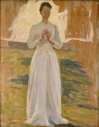 Richard Bergh - Sketch for The Knight and the Maiden.webp