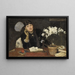 L'Artiste Julia Beck - Richard Bergh — framed artwork on a wall