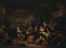 Interior de taberna con campesinos bebiendo - Richard Brakenburgh — vista de la obra