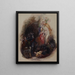 Untitled Painting - Richard Corbould — framed artwork on a wall