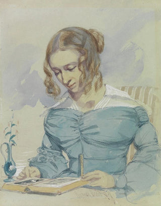 Richard Dadd - Portrait of Maria Elizabeth Dadd the Artists Sister.webp