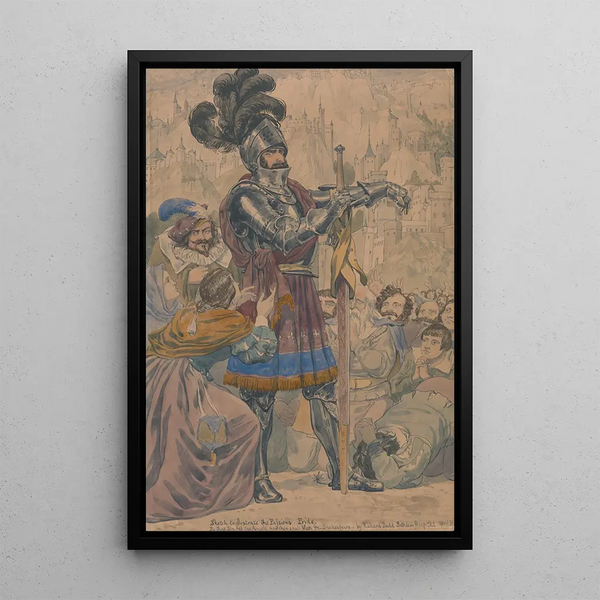 Richard Dadd - Sketch for the Passions Pride.webp