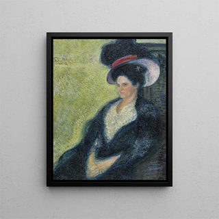 Richard Gerstl - Dame mit Federhut.webp