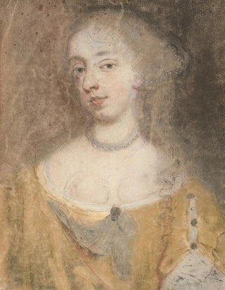 Richard Gibson - Head and shoulder portrait of a lady.webp