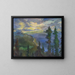 Altaussee - Richard Harlfinger — cuadro enmarcado en la pared