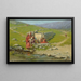Au puits (Conflit de cas) - Richard Karlovich Zommer — framed artwork on a wall