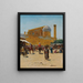 Bazar en Samarcanda - Richard Karlovich Zommer — cuadro enmarcado en la pared