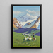 Berger dans le Caucase - Richard Karlovich Zommer — framed artwork on a wall