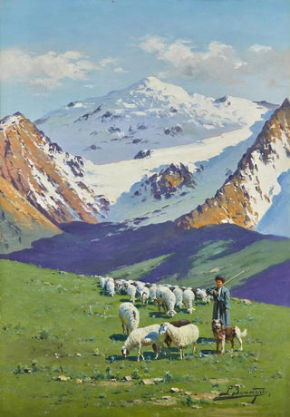 Richard Karlovich Zommer - Shepherd in the Caucasus.webp