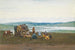 El campamento - Richard Karlovich Zommer — vista de la obra