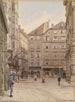 Vienne Irisgasse vers Naglergasse - Richard Moser — artwork view
