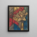 Proyecto de ventana en el transepto norte de la torre Dom en Utrecht 13 - Richard Nicolas Roland Holst — cuadro enmarcado en la pared