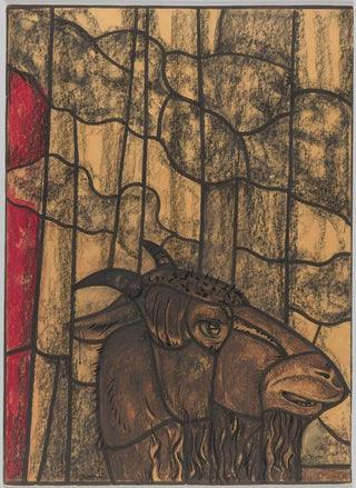 Richard Nicolas Roland Holst - Ontwerp voor raam in het Noordertransept in de Dom te Utrecht 23.webp