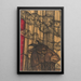 Proyecto de cuadro para ventana en el transepto norte de la catedral de Utrecht 23 - Richard Nicolas Roland Holst — cuadro enmarcado en la pared
