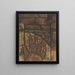 Proyecto de ventana en el transepto norte de la catedral de Utrecht 41 - Richard Nicolas Roland Holst — cuadro enmarcado en la pared