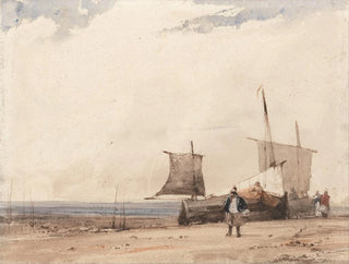 Richard Parkes Bonington - Beach Scene.webp