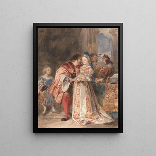 Richard Parkes Bonington - Portia and Bassanio.webp