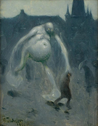 Richard Teschner - Platzregen.webp