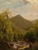 Un arroyo de montaña - Richard William Hubbard — vista de la obra