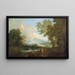 Landscape Painting near Arnhem - Richard Wilson — framed artwork on a wall