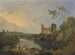 Paisaje italiano por la mañana - Richard Wilson — vista de la obra