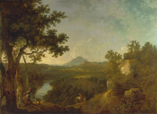 Richard Wilson - View near Wynnstay the Seat of Sir Watkin WilliamsWynn BT.webp