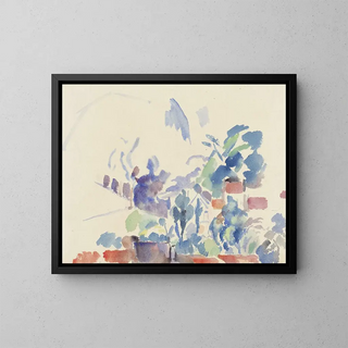 Paisaje de Boitsfort - Rik Wouters — cuadro enmarcado en la pared