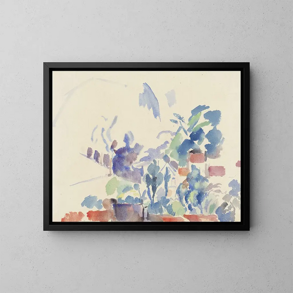 Landscape of Boitsfort - Rik Wouters — framed artwork on a wall