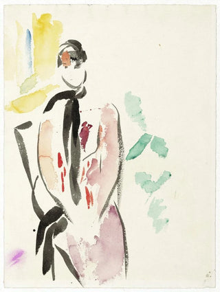 Rik Wouters - Schets voor een portret van mevrouw De CarnireWouters echtgenote van de kunstenaar.webp