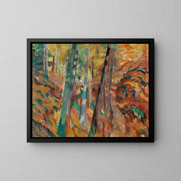 The Ravine A - Rik Wouters — framed artwork on a wall