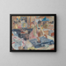 Mujer planchando - Rik Wouters — cuadro enmarcado en la pared