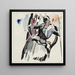 Mujer sentada - Rik Wouters — cuadro enmarcado en la pared