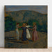 Reproducción del cuadro Ringelreihe (Estudio) - Franz von Stuck