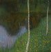Rivage avec bouleaux - Gustav Klimt — vista de la obra