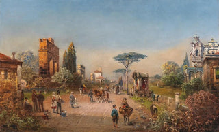 Robert Alott - A View of the Via Appia.webp
