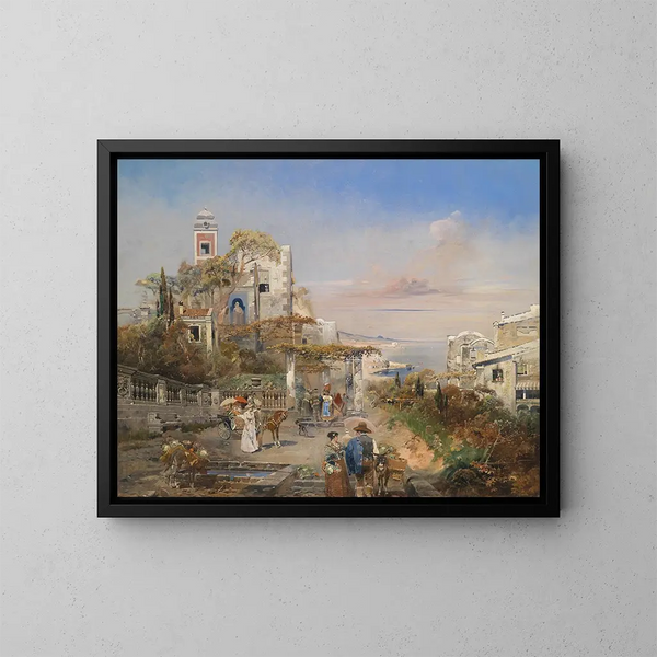Caprice del sur - Robert Alott — cuadro enmarcado en la pared