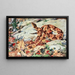 Serpent copper head and coral snake - Robert Bruce Horsfall — framed artwork on a wall