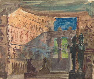 Robert Caney - Interior of an Ancient Egyptian Temple.webp