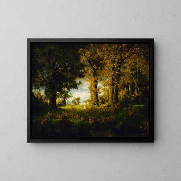 Octubre - Robert Crannell Minor — cuadro enmarcado en la pared