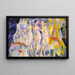 La Ville de Paris (Conflit de cas) - Robert Delaunay — framed artwork on a wall